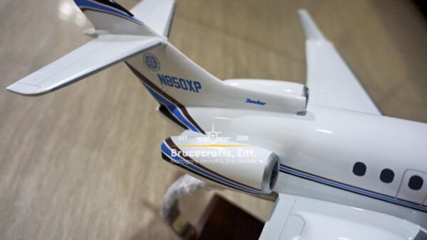 Hawker 850XP with detailed craftsmanship.